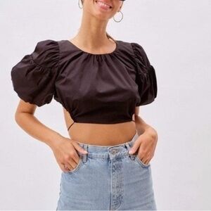 For Love & Lemons Joanna Backless Top